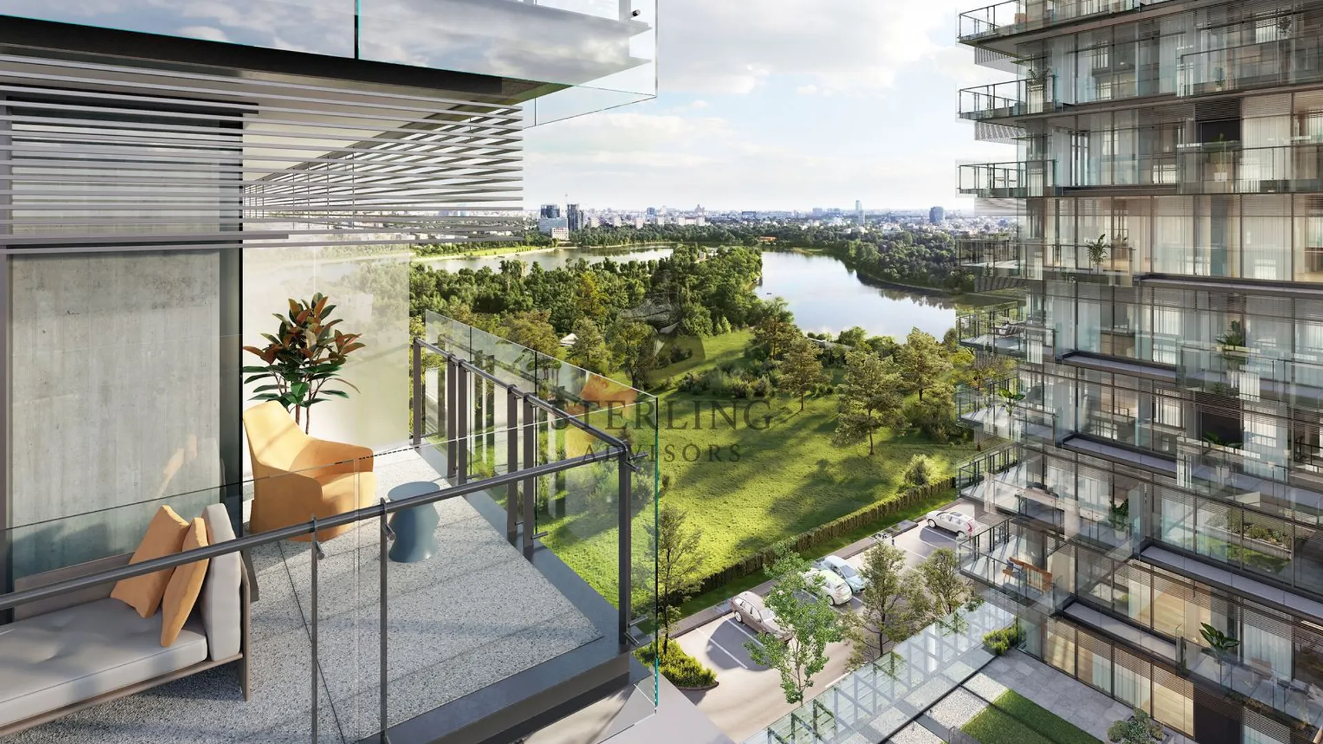 Floreasca - 4 camere vedere libera spre lac - mutare imediata 25