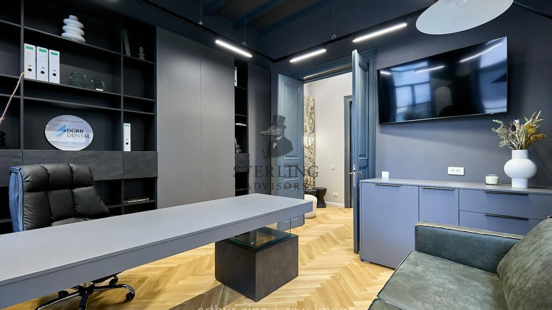 Birou utilat la cheie - imobil consolidat 2