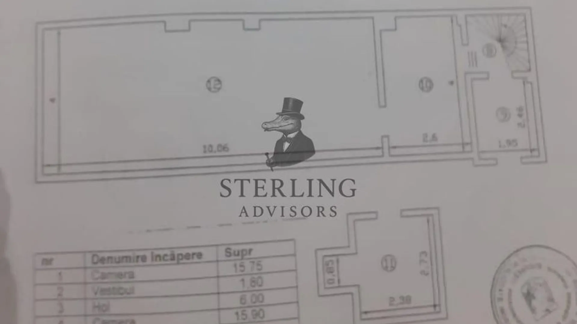 Birou utilat la cheie - imobil consolidat 27