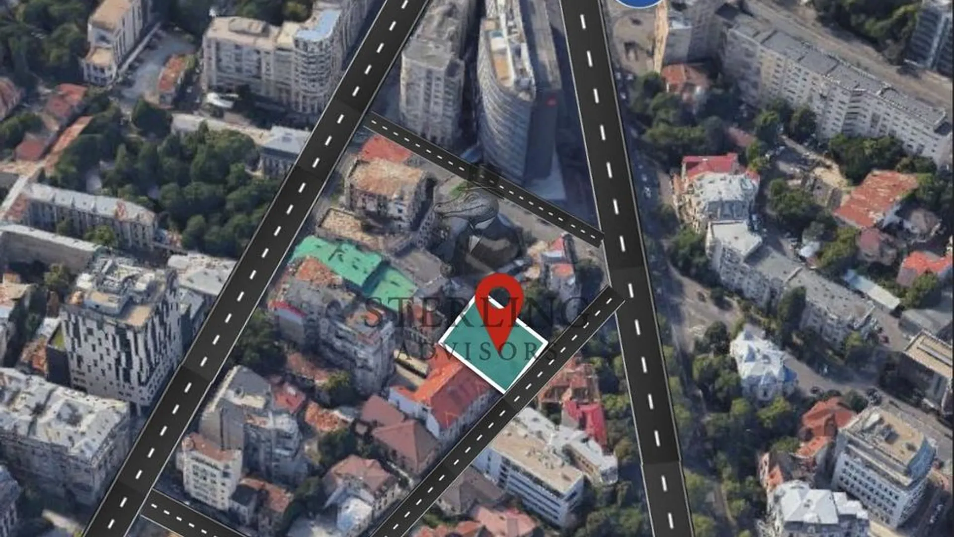 Teren cu autorizatie de constructie - Piata Victoriei 3