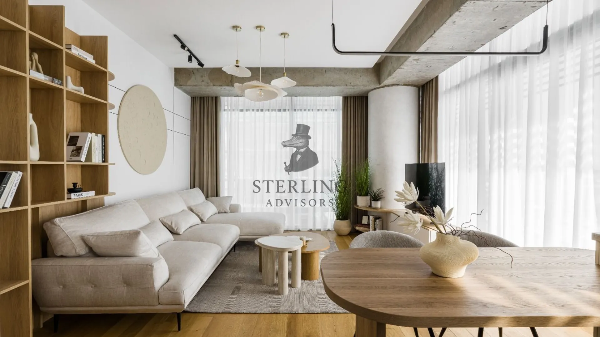 UP-site - 3 camere mobilat complet cu vedere la parc si lac 3