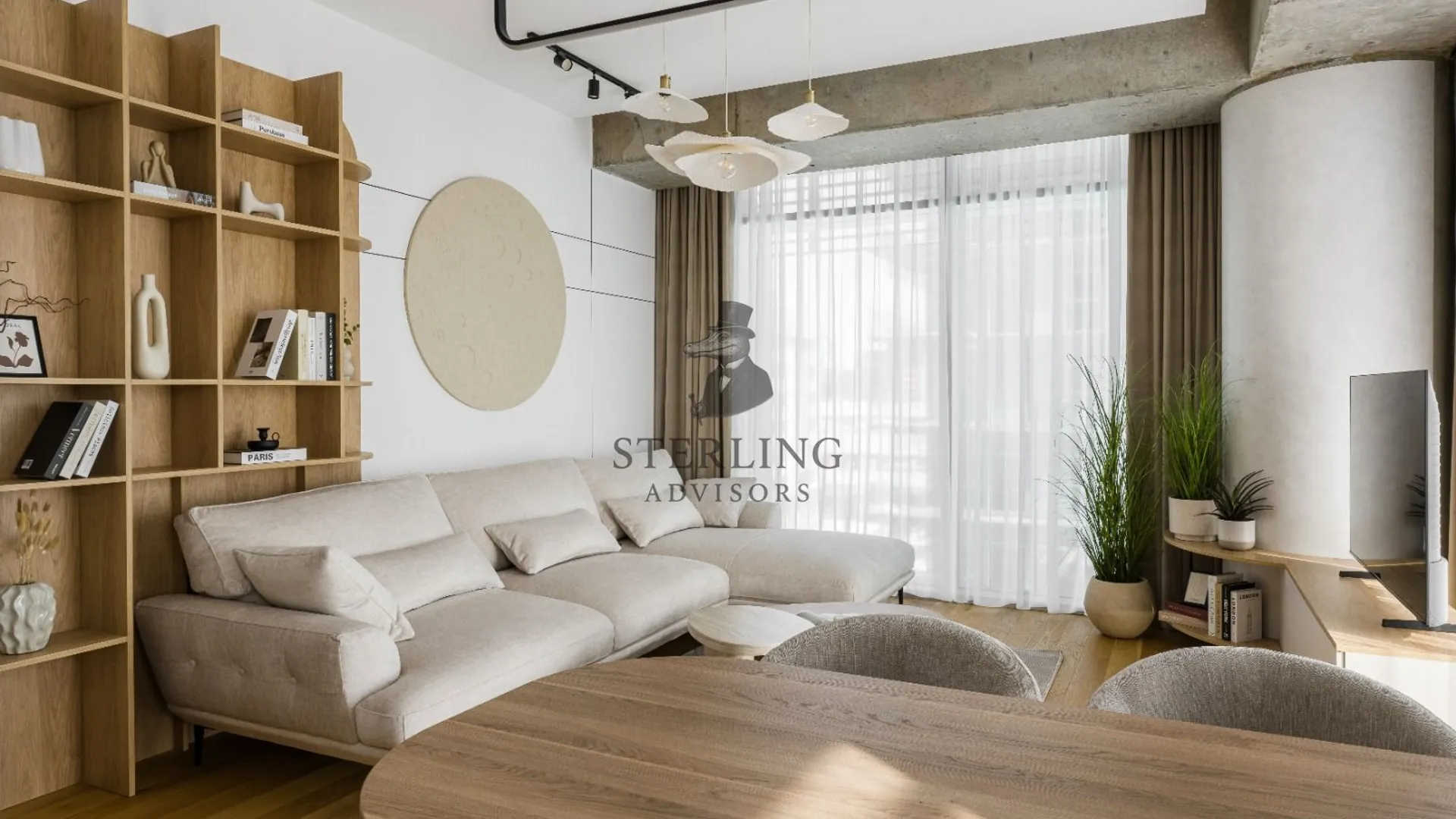 UP-site - 3 camere mobilat complet cu vedere la parc si lac 4