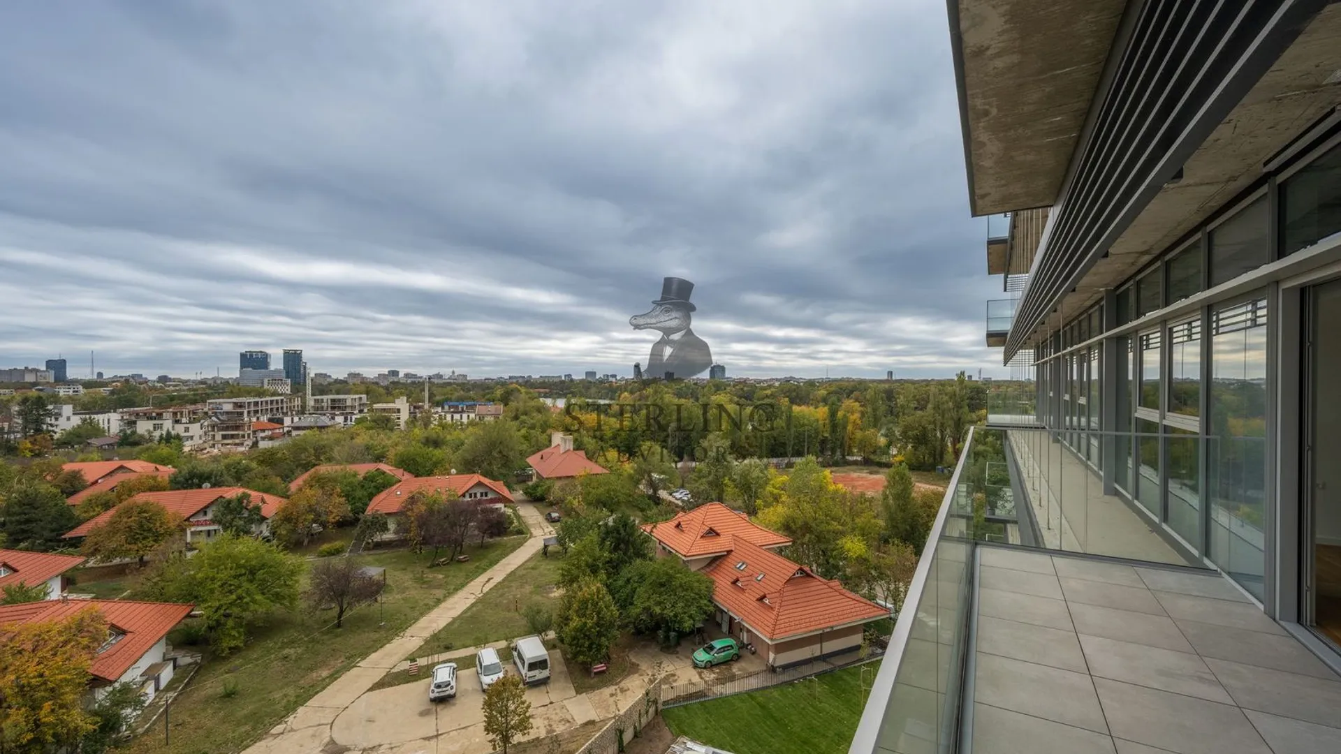 UP-site - 3 camere mobilat complet cu vedere la parc si lac 33