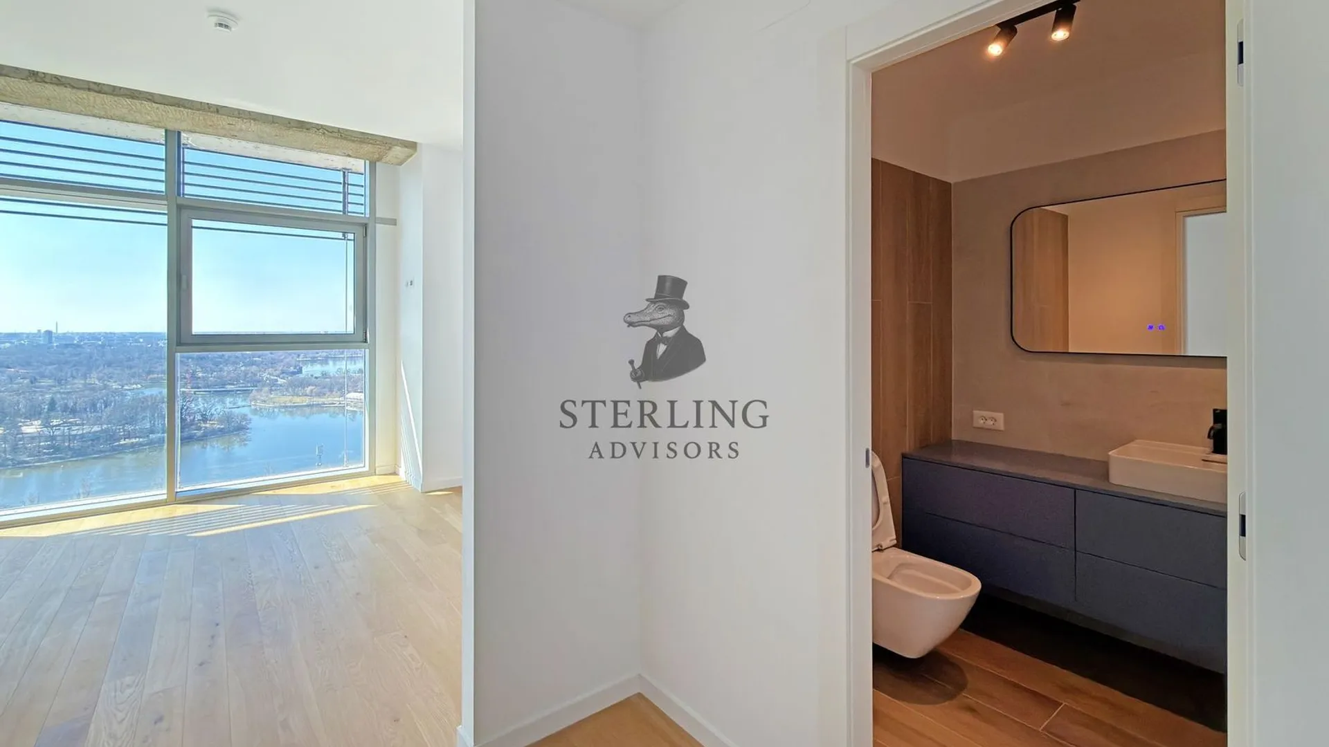 UP-site - apartament spatios cu vedere panoramica spre parc si lac 22