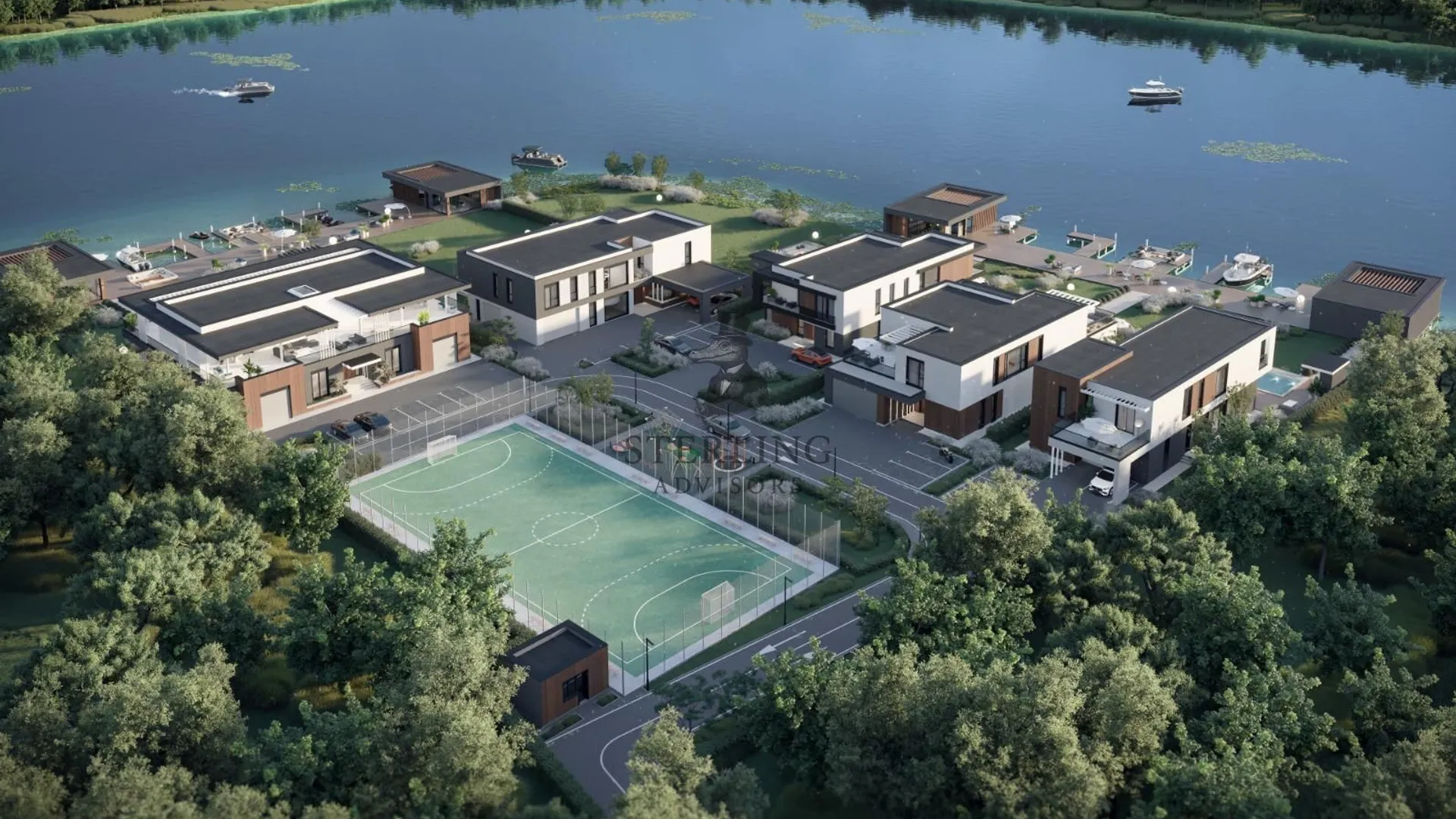 Snagov - vila cu ponton, privat piscina si facilitati sportive 8
