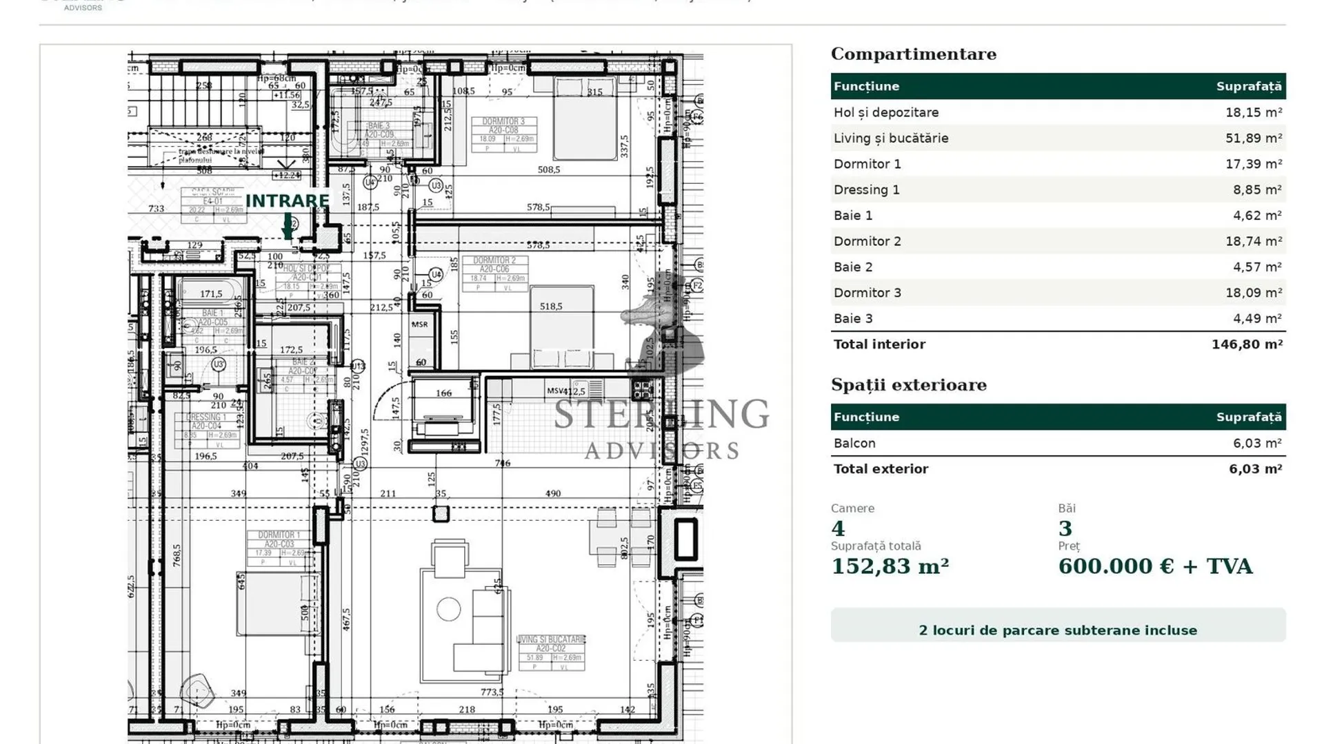 Penthouse exclusivist cu terasa generoasa- Erou Iancu Nicolae 12